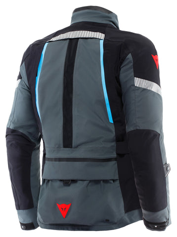 Mangen Absøluteshell Pro Men’s Textile Motorcycle Jacket Blue Black | Waterproof Adventure Riding Jacket