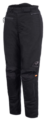 Rukka 4-Roads Lady Women’s Motorcycle Textile Trousers — Waterproof Gore-Tex Touring Pants with D3O Protection, Thermal Liner
