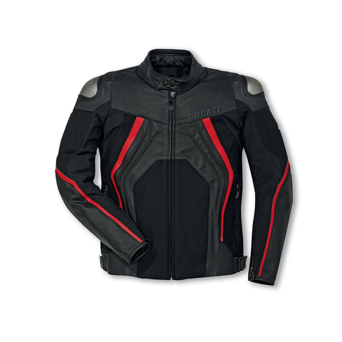 Ducati Fighter C1 Leather-Fabric Jacket | Sport Riding Jacket