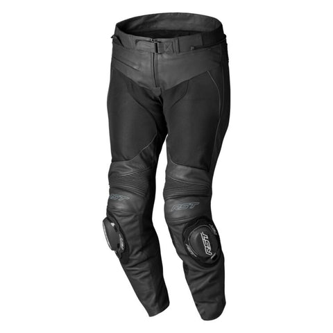 RST Moto S-1 Mesh CE Leather Pants (MD & 2XL) | Ventilated Motorcycle Riding Pants