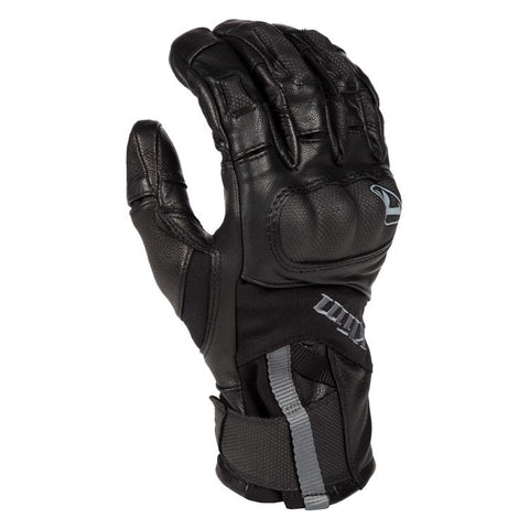 Klim Adventure GTX Short Black Gloves