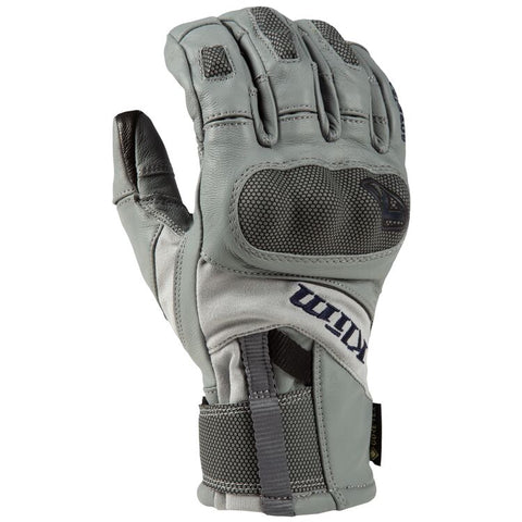 Klim Adventure GTX Short Monument Gray Gloves