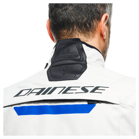 Splugen 3L D-Dry Textile Motorcycle Jacket Grey Blue Black | Waterproof Touring Riding Jacket