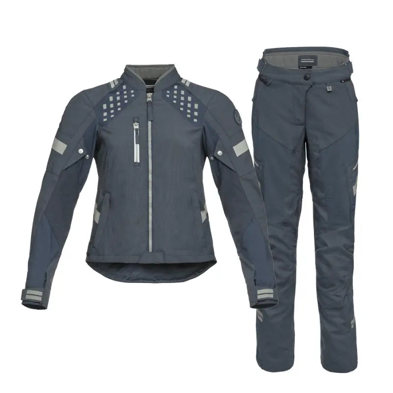 Women's Aravis AIR Suit - BMW Motorrad Blue Grey Adventure Riding Suit
