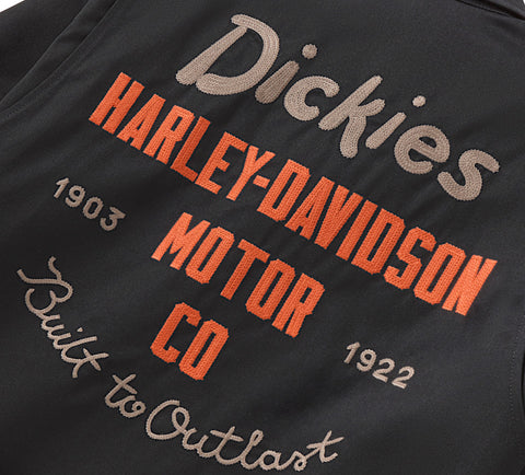 Dickies x HD Black Quilted Jacket – Premium Insulated Streetwear Outerwear