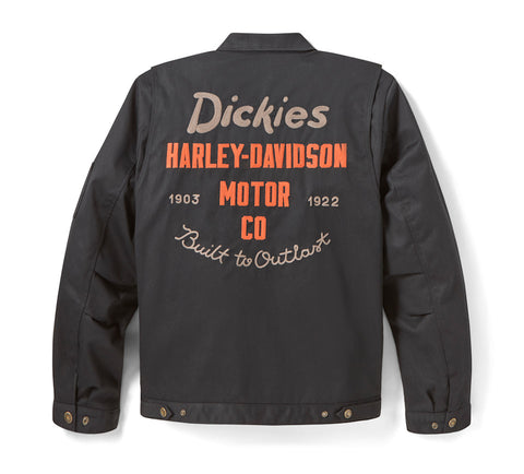 Dickies x HD Black Quilted Jacket – Premium Insulated Streetwear Outerwear