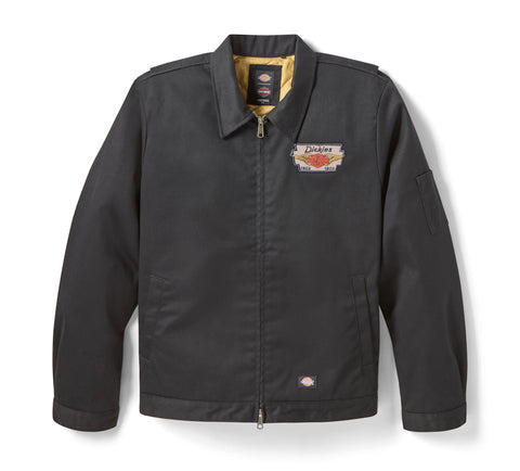 Dickies x HD Black Quilted Jacket – Premium Insulated Streetwear Outerwear