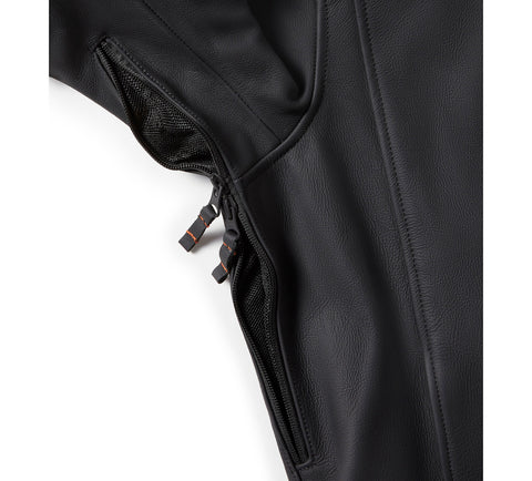 HD Leather Motorcycle Jacket – Premium Men’s Biker Riding Jacket