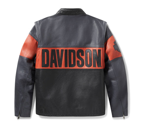 Men’s Essential Convertible Leather Jacket – Premium 2-in-1 Versatility Moto Jacket