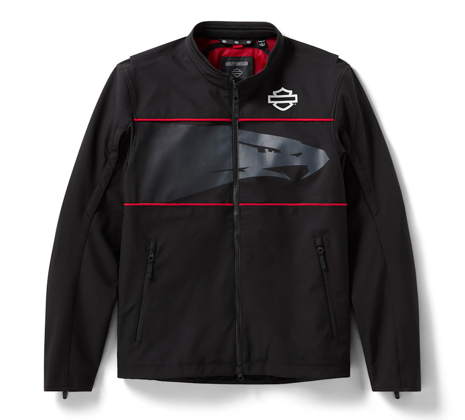 Men’s Screamin’ Eagle Motorcycle Jacket – Premium Biker Leather Riding Jacket