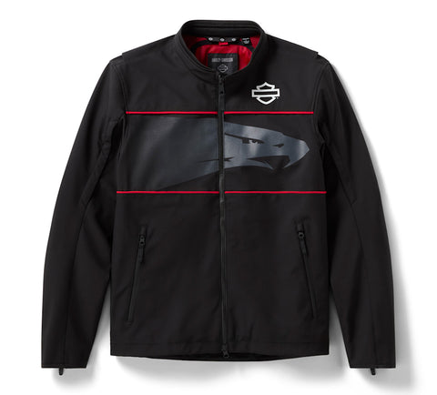 Men’s Screamin’ Eagle Motorcycle Jacket – Premium Biker Leather Riding Jacket