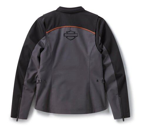 Women's Miss Enthusiast HD Soft Shell Motorcycle Jacket - 4-Way Stretch Rider