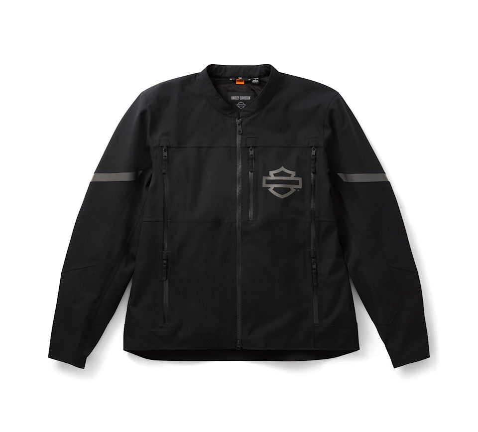 Men’s HD Odyssey Waterproof Motorcycle Jacket – All-Weather Touring Riding Gear