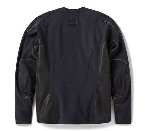 HD Defiance Men’s Motorcycle Jacket – Rugged Protective Riding Jacket