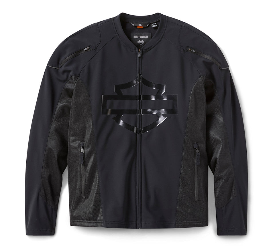 HD Defiance Men’s Motorcycle Jacket – Rugged Protective Riding Jacket