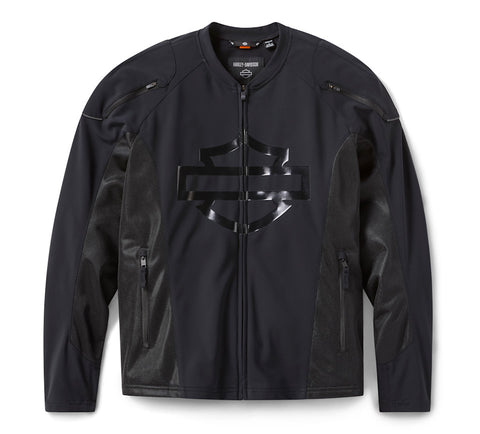 HD Defiance Men’s Motorcycle Jacket – Rugged Protective Riding Jacket