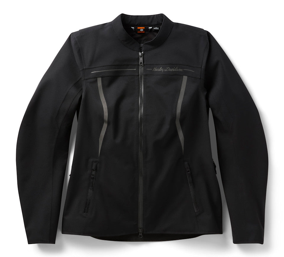 Women's HD Odyssey Waterproof Biker Jacket - Polyester Motorbike Rain Gear