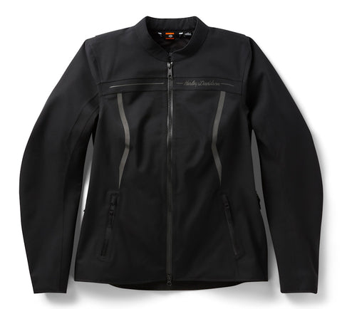 Women's HD Odyssey Waterproof Biker Jacket - Polyester Motorbike Rain Gear