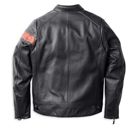 Men’s Highway-100 Waterproof Leather Jacket – Premium All-Weather Performance Biker Jacket