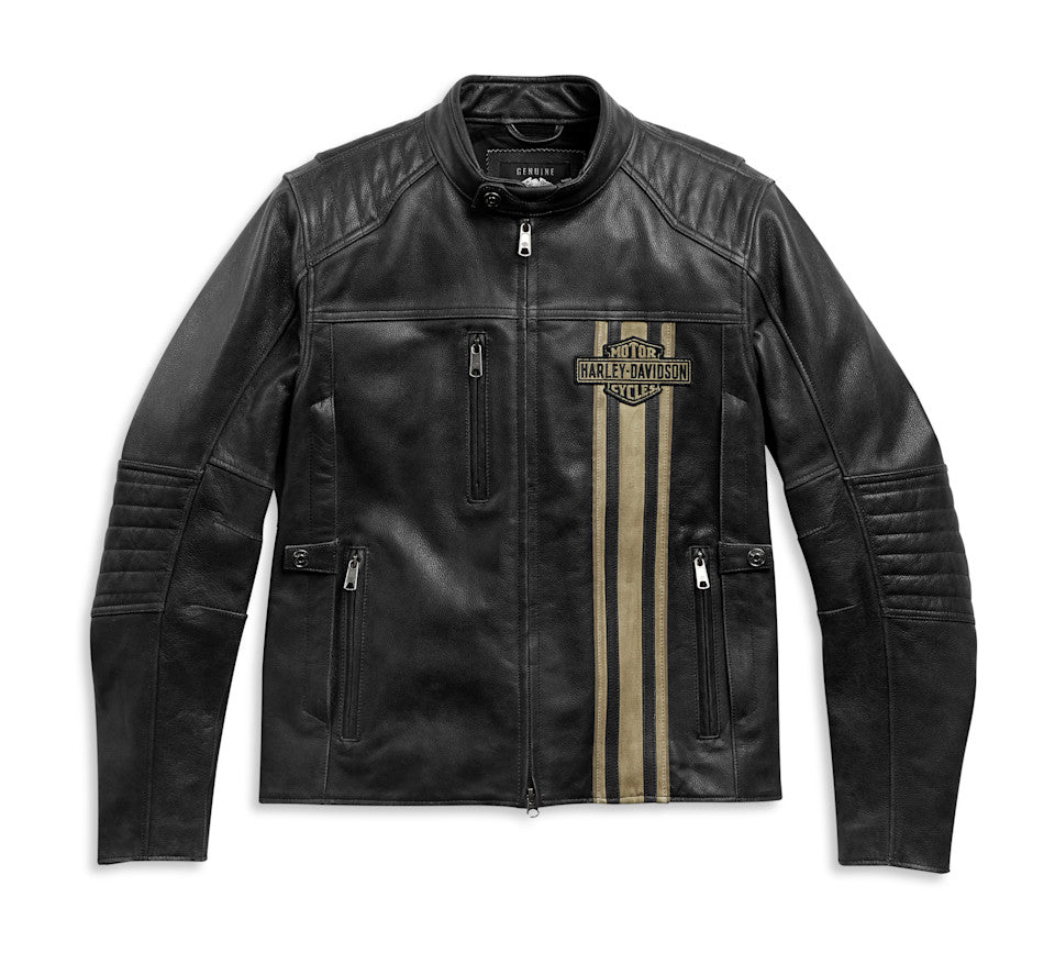Men’s Passing Link II Triple Vent System™ Leather Jacket – Premium Distressed Heritage Riding Jacket