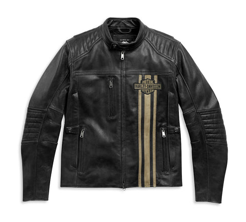 Men’s Passing Link II Triple Vent System™ Leather Jacket – Premium Distressed Heritage Riding Jacket