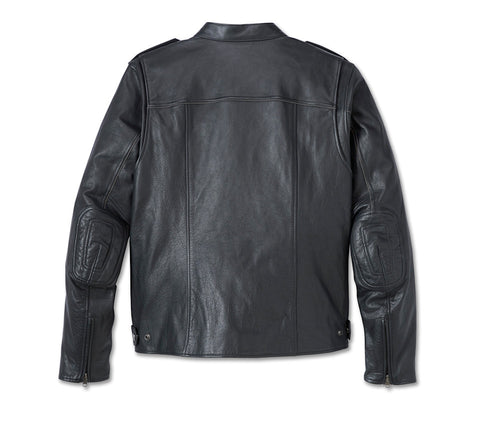 Men’s Harley-Davidson Layering System Captains Leather Jacket – Premium 3-in-1 Versatility Jacket