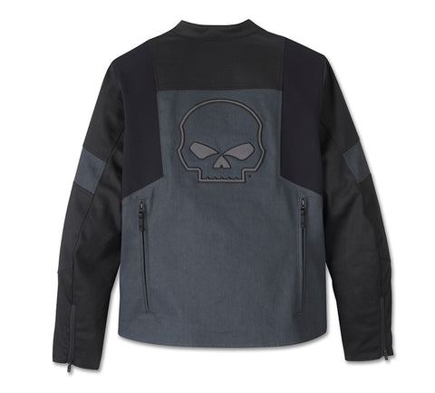 Willie G Skull Graphic Triple Vent System 2.0 Riding Jacket – Ventilated Motorcycle Jacket