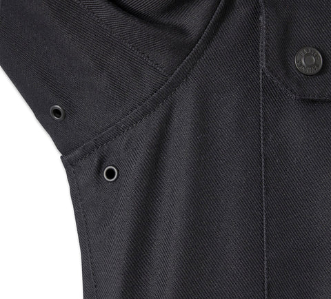 Willie G Skull Graphic Operative 2.0 Riding Shirt Jacket – Lightweight Motorcycle Overshirt