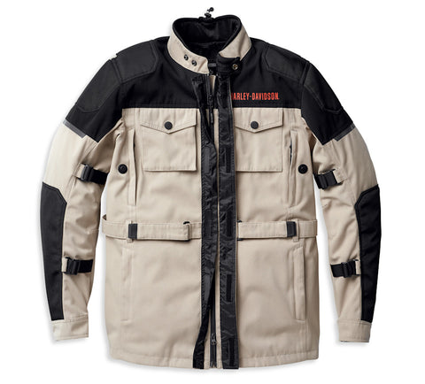 Men’s Quest Triple Vent System™ Jacket – Chinchilla Breathable Motorcycle Riding Jacket