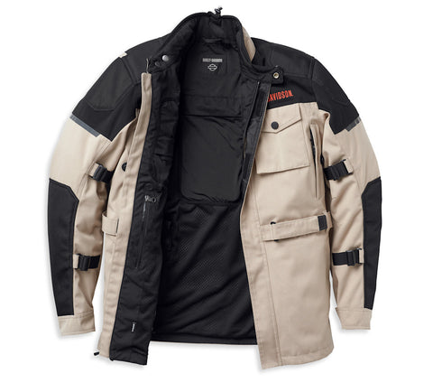 Men’s Quest Triple Vent System™ Jacket – Chinchilla Breathable Motorcycle Riding Jacket
