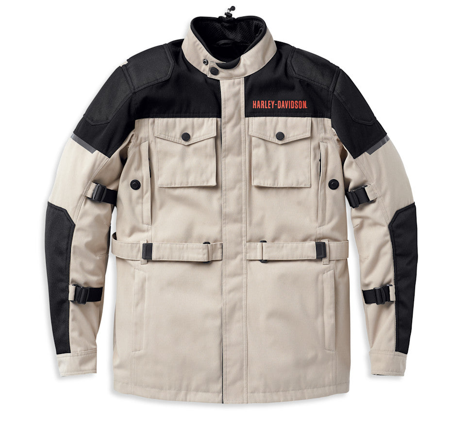Men’s Quest Triple Vent System™ Jacket – Chinchilla Breathable Motorcycle Riding Jacket