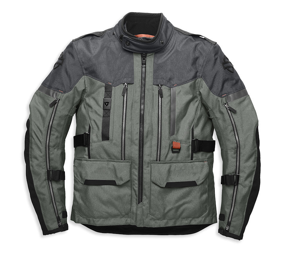 Men’s Grit Adventure Motorcycle Jacket – All-Terrain Touring Riding Gear