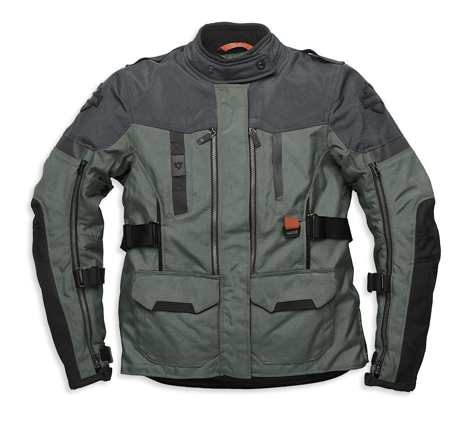 Women's Grit Adventure Motorcycle Jacket - Waterproof Textile All-Weather Rider