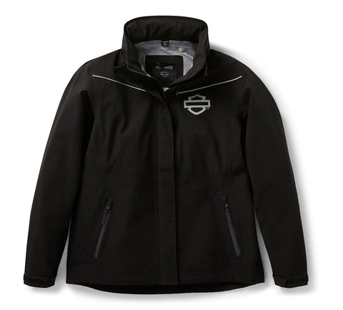 Women's Full Force HD Waterproof Rain Jacket - Polyester Motorbike Overlayer