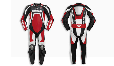 Ducati Corse D-Air C2 Racing Suit | Premium One-Piece Motorcycle Suit