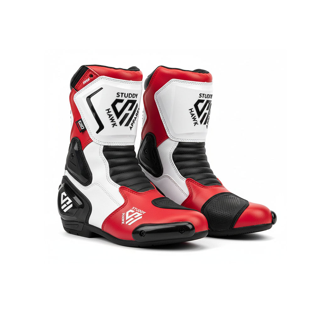 Elite Performance Leather Motorbike Boots
