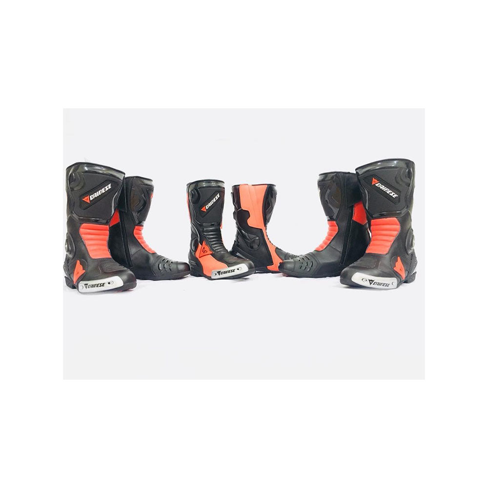 Dainese Pro-Circuit Professional Leather Motorbike Racing Boots