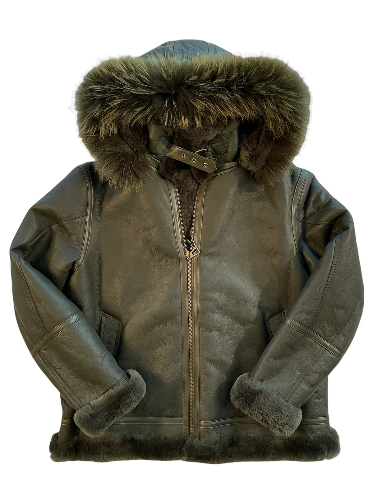 Men’s B3 Sheepskin Aviator Jacket – Classic WWII Style Shearling Bomber