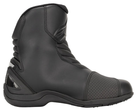 New Land Short Leather Motorcycle Boots | Short Riding & Touring Boots for Men