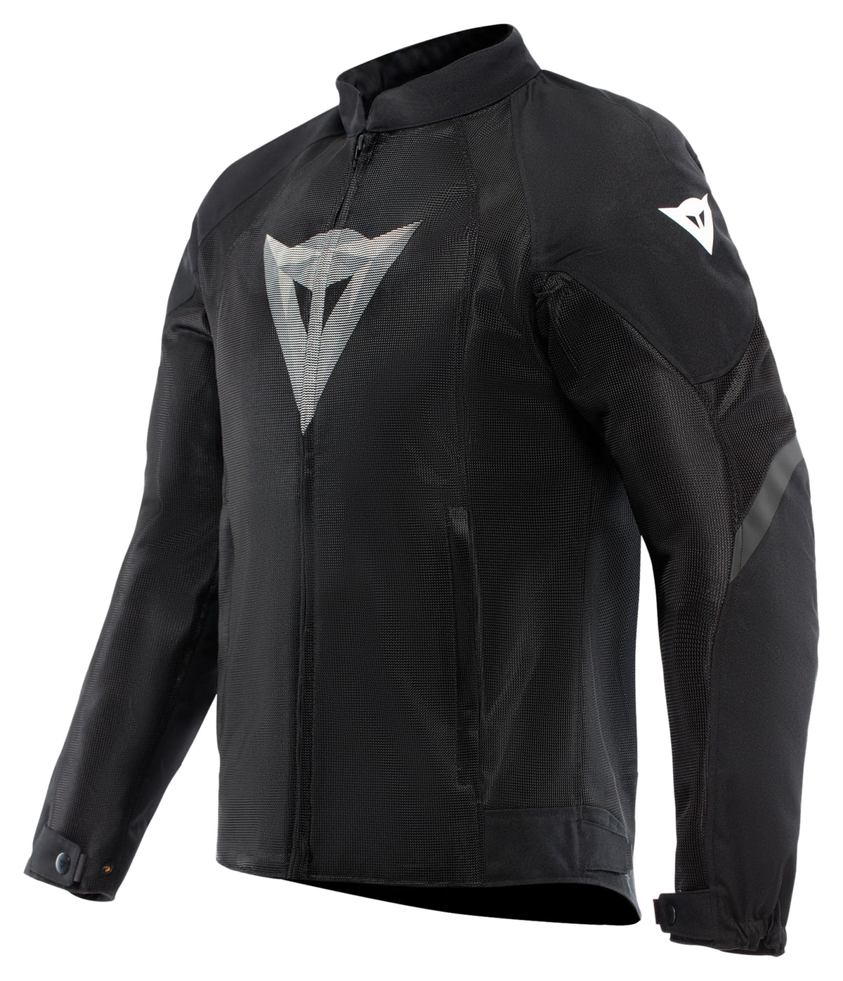 Herosphere Textile Motorcycle Jacket Black & White | Sport Riding Protective Gear