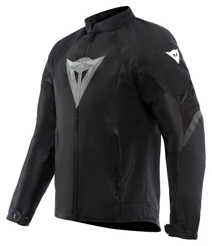 Herosphere Textile Motorcycle Jacket Black & White | Sport Riding Protective Gear