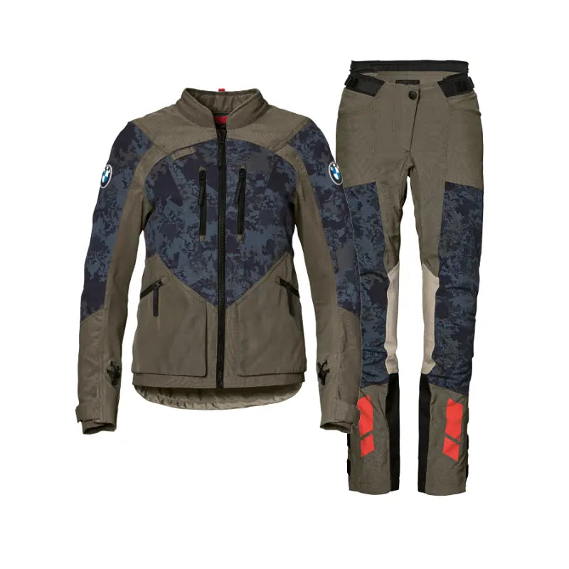 Women's GS Rallye AIR Suit - Khaki | BMW Motorrad Adventure Riding Suit