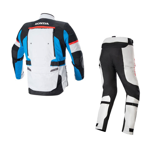 Honda Two Piece Textile Motorcycle Suit | Waterproof Riding Jacket & Pants Set