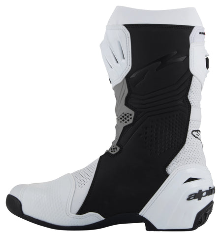 Alpinestars Supertech R Vented Motorcycle Boots — Race-Bred Perforated Riding Boots with Maximum Airflow, Premium Protection, and Track-Ready Performance