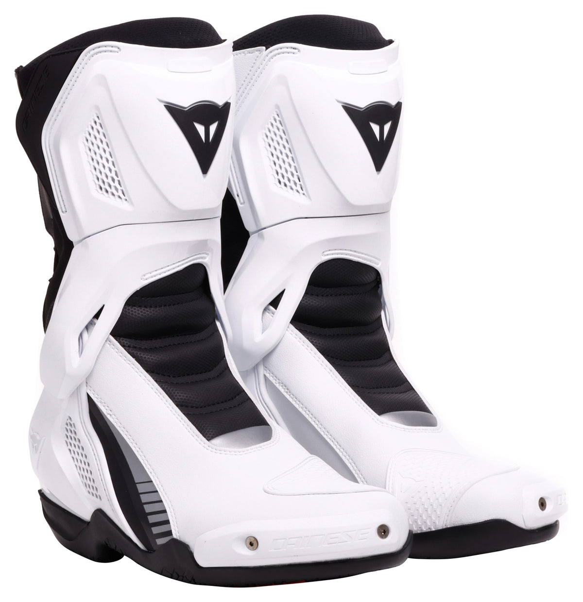 Dainese Nexus 3 In & Out Motorcycle Boots — Black/White Sport Riding Boots with AXIAL Protection, Groundtrax Sole, and Quick-Fit Design