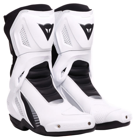 Dainese Nexus 3 In & Out Motorcycle Boots — Black/White Sport Riding Boots with AXIAL Protection, Groundtrax Sole, and Quick-Fit Design