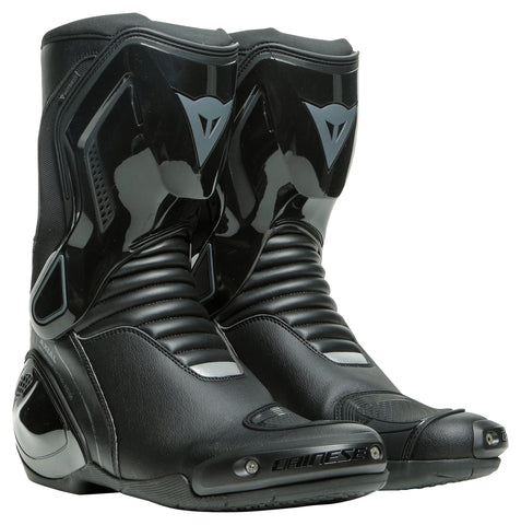 Dainese Nexus 2 D-WP Motorcycle Boots — Black Waterproof Sport Riding Boots with AXIAL Protection, Reinforced Armor, and All-Weather Comfort
