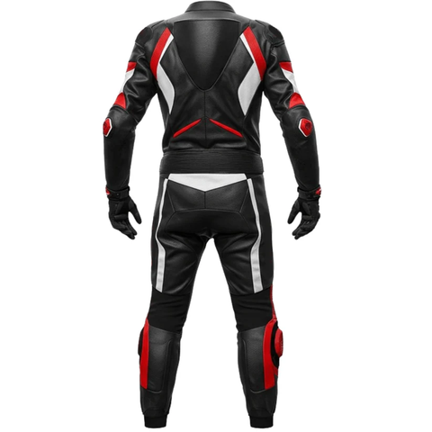 Honda One-Piece Leather Motorcycle Suit – Professional Race Gear
