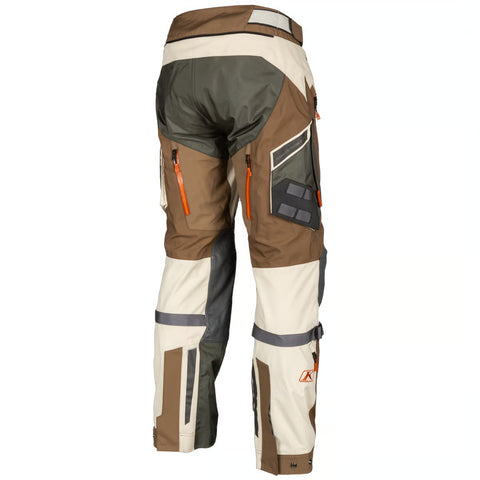 Klim Badlands Pro Pants Potter’s Clay Men’s Adventure Motorcycle Trousers – Premium GORE-TEX Waterproof Touring Pants with CE Protection
