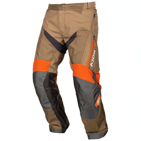 Klim Dakar Pants Potter’s Clay Men’s Textile Motorcycle Trousers – Durable Adventure & Off-Road Riding Pants